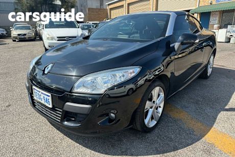 Black 2014 Renault Megane Cabriolet Dynamique