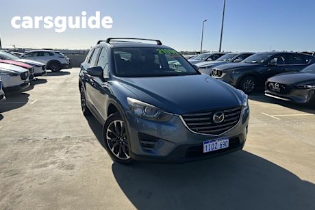Blue 2015 Mazda CX-5 Wagon Akera (4X4)