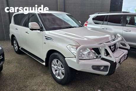 White 2017 Nissan Patrol Wagon TI (4X4)