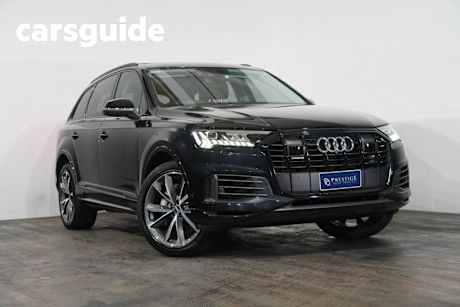 Black 2021 Audi Q7 Wagon 50 TDI Quattro Mhev
