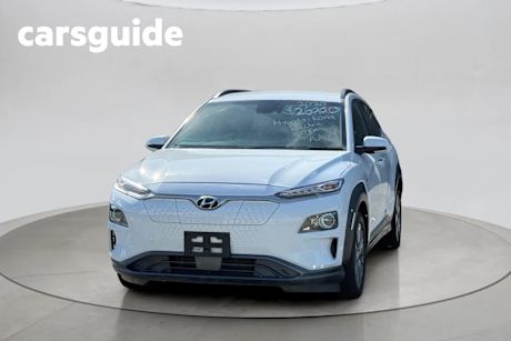 White 2020 Hyundai Kona SUV ELITE (FWD)
