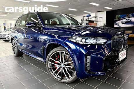 Blue 2024 BMW X5 Wagon Xdrive30D M Sport Mhev