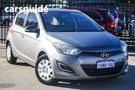 Grey 2013 Hyundai I20 Hatchback Active