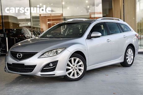 Silver 2012 Mazda 6 Wagon Touring