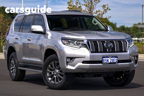 Silver 2019 Toyota Landcruiser Prado Wagon VX (4X4)