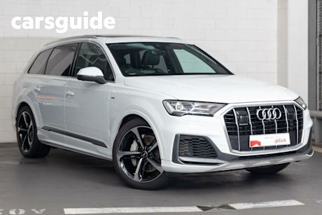 White 2022 Audi Q7 Wagon 55 Tfsi S Line Quattro Mhev