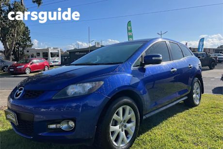 Blue 2007 Mazda CX-7 Wagon Luxury (4X4)