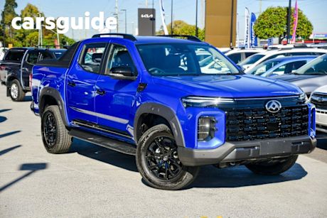 Blue 2024 LDV T60 Double Cab Utility MAX Mega TUB (4X4)
