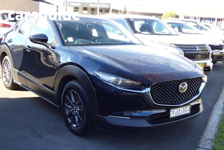 Blue 2020 Mazda CX-30 Wagon G20 Pure (fwd)