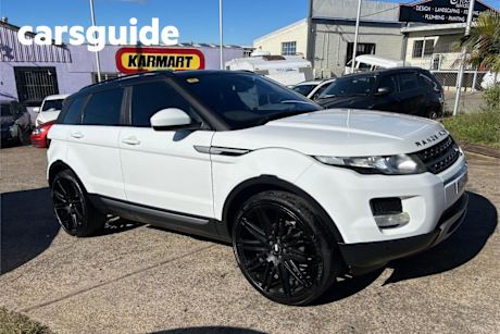 White 2014 Land Rover Range Rover Evoque Wagon SD4 Pure