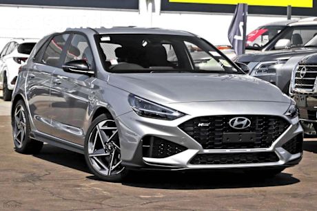 Silver 2024 Hyundai I30 Hatchback N Line Mhev