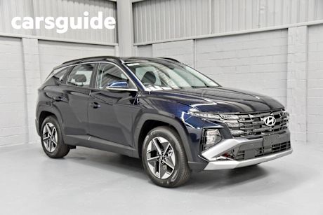 Blue 2024 Hyundai Tucson Wagon (FWD)