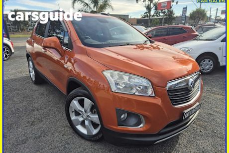 Orange 2014 Holden Trax Wagon LTZ