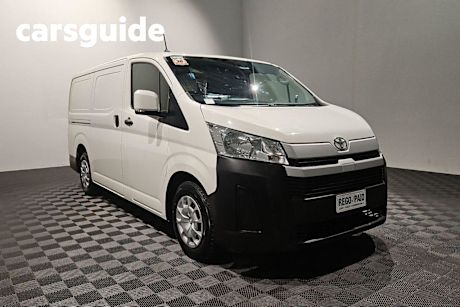 White 2021 Toyota Hiace Van LWB GL