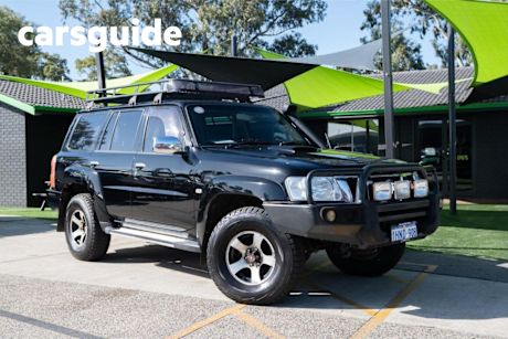 Black 2010 Nissan Patrol Wagon ST (4X4)