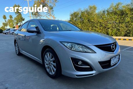 Silver 2012 Mazda 6 Sedan Touring
