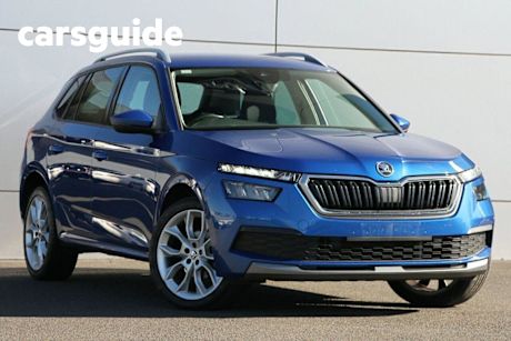 Blue 2022 Skoda Kamiq Wagon Ambition