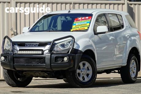 White 2018 Isuzu MU-X Wagon LS-M (4X4)