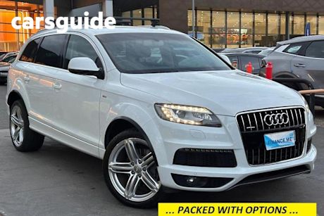 White 2012 Audi Q7 Wagon 3.0 TDI Quattro