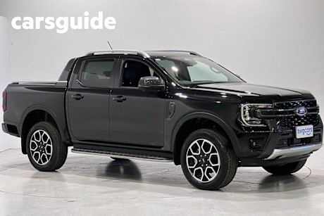 Black 2024 Ford Ranger Ute Tray Wildtrak