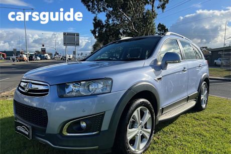 Blue 2014 Holden Captiva Wagon 7 LTZ (4X4)