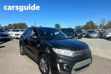 Black 2016 Suzuki Vitara Wagon RT-S