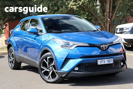 Blue 2017 Toyota C-HR Wagon Koba (awd)