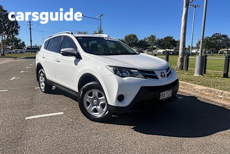 White 2014 Toyota RAV4 Wagon GX (2WD)