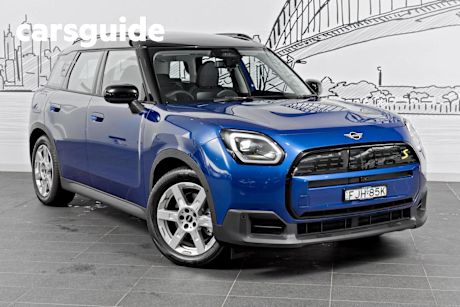 Blue 2024 Mini Countryman Wagon SE ALL4 Classic (bev)