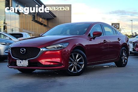 Red 2019 Mazda 6 Sedan Sport