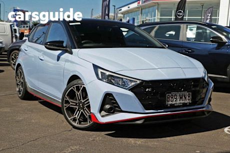 Blue 2024 Hyundai I20 Hatchback N TTR