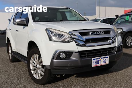 White 2019 Isuzu MU-X Wagon LS-T (4X4)