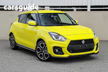 Yellow 2024 Suzuki Swift Hatchback Sport Turbo