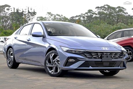 Blue 2024 Hyundai I30 Sedan Elite