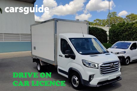 White 2022 LDV Deliver 9 Ute Tray