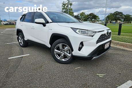 White 2020 Toyota RAV4 Wagon GXL 2WD Hybrid