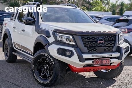 White 2023 Nissan Navara Dual Cab Pick-up PRO-4X Warrior (4X4)