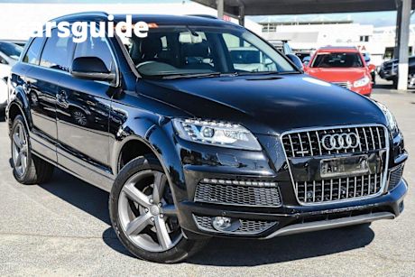 Black 2014 Audi Q7 Wagon 3.0 TDI Quattro