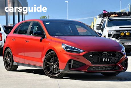 Red 2024 Hyundai I30 Hatchback N Premium With Sunroof