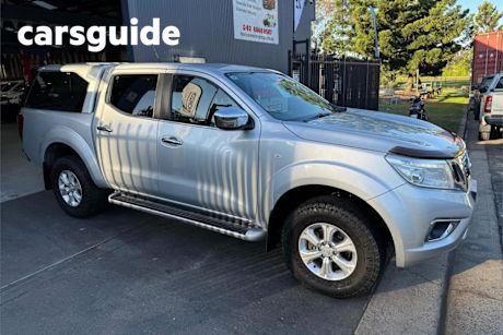 Silver 2017 Nissan Navara Dual Cab Utility ST (4X4)