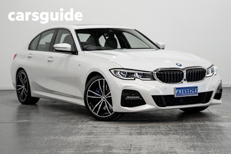 White 2021 BMW 330i Sedan M Sport