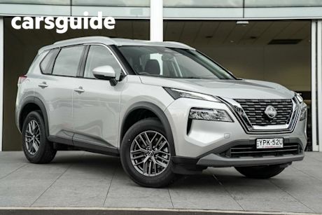 Silver 2025 Nissan X-Trail Wagon ST (4WD)
