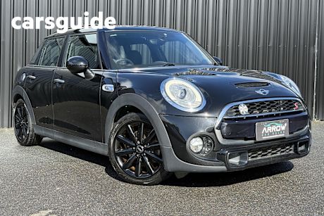 Black 2015 Mini Cooper Hatchback S 5D Hatch