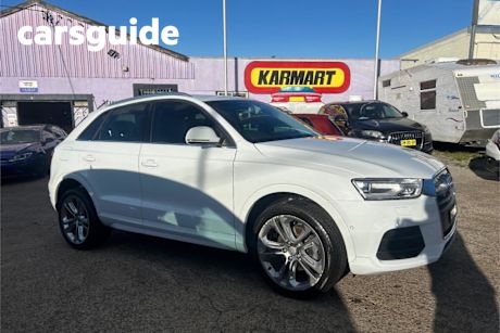 White 2015 Audi Q3 Wagon 2.0 Tfsi Sport Quattro