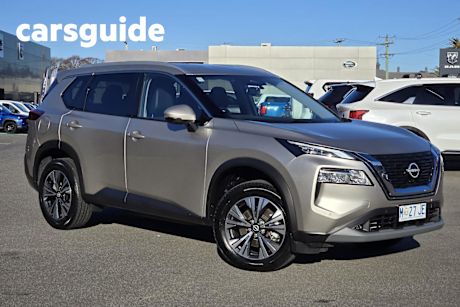 Silver 2024 Nissan X-Trail Wagon ST-L (4WD) 7 Seat