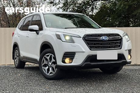 White 2021 Subaru Forester Wagon 2.5I (awd)