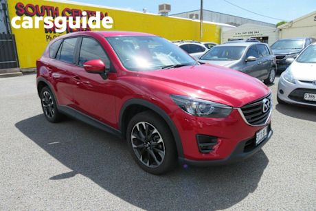 Red 2015 Mazda CX-5 Wagon Grand Tourer (4X4)