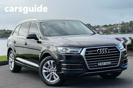 Black 2015 Audi Q7 Wagon 3.0 TDI Quattro