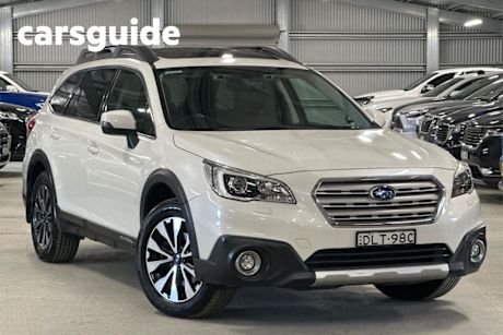 White 2016 Subaru Outback Wagon 2.5I Premium