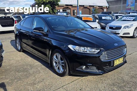 Black 2017 Ford Mondeo Hatchback Ambiente